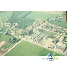 Herwen Luchtfoto met oa Lange Jan - Boerderij Goris Coll. G.B.Janssen F00000559